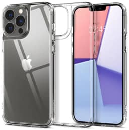 Чехол Spigen Quartz Hybrid для iPhone 13 Pro Crystal Clear, Прозрачный — фото 1