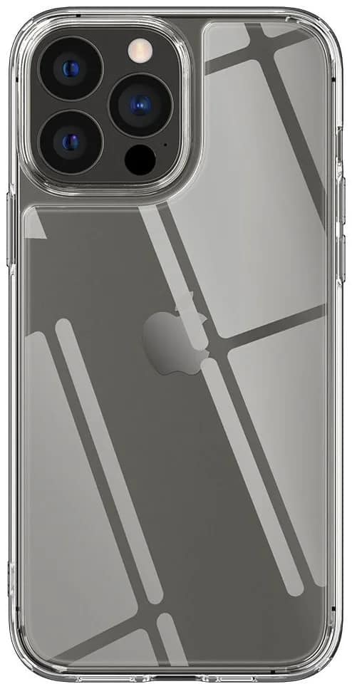 Чехол Spigen Quartz Hybrid для iPhone 13 Pro Crystal Clear, Прозрачный — фото 3