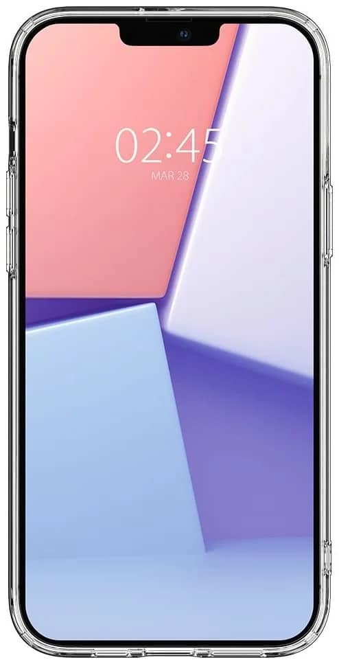 Чехол Spigen Quartz Hybrid для iPhone 13 Pro Crystal Clear, Прозрачный — фото 8