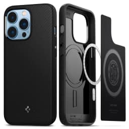 Чехол Spigen Mag Armor Magsafe для iPhone 13 Pro Matte, Black — фото 1