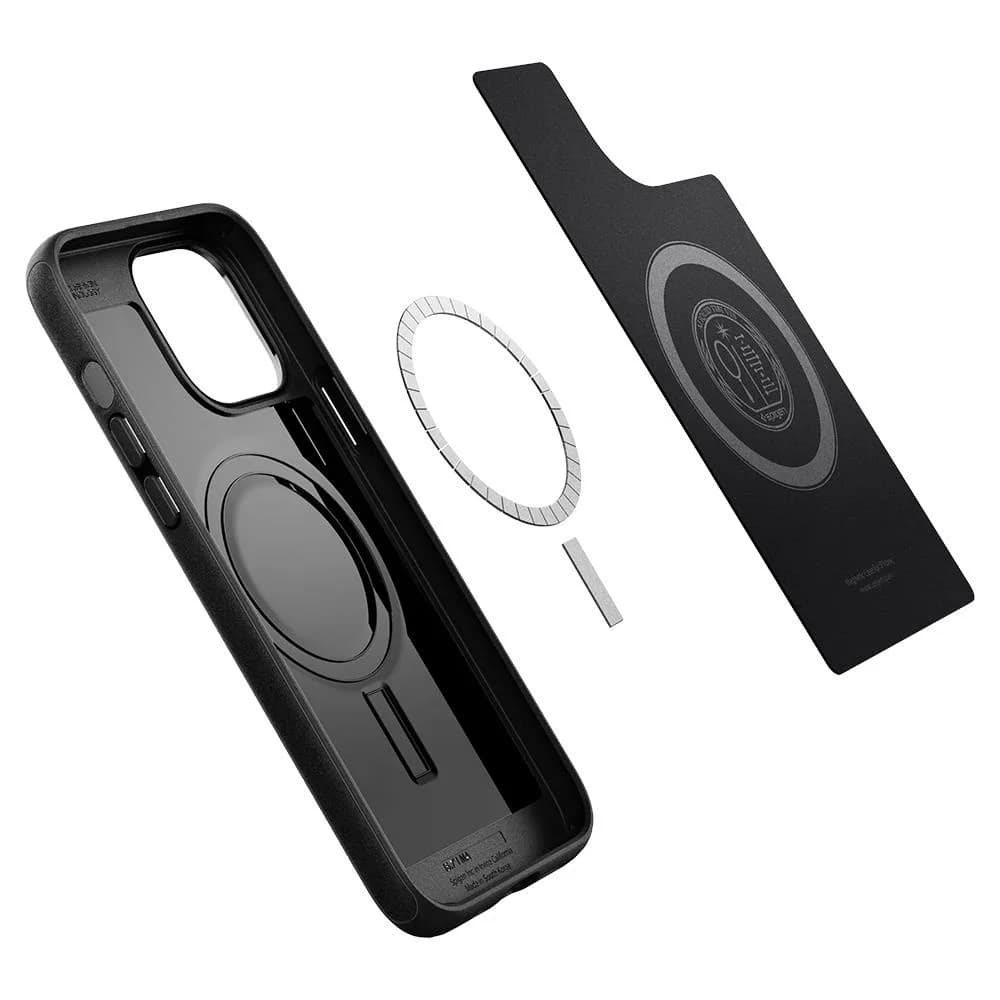 Чехол Spigen Mag Armor Magsafe для iPhone 13 Pro Matte, Black — фото 8