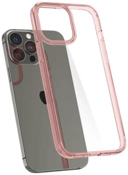 Чехол Spigen Ultra Hybrid для iPhone 13 Pro Rose Crystal, Pink — фото 1