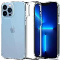 Чехол Spigen Ultra Hybrid для iPhone 13 Pro Crystal Clear, Прозрачный — фото 8