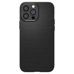 Чехол Spigen Liquid Air для iPhone 13 Pro Matte, Black — фото 3