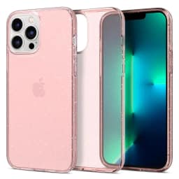 Чехол Spigen Liquid Crystal для iPhone 13 Pro Glitter Rose, Pink — фото 1