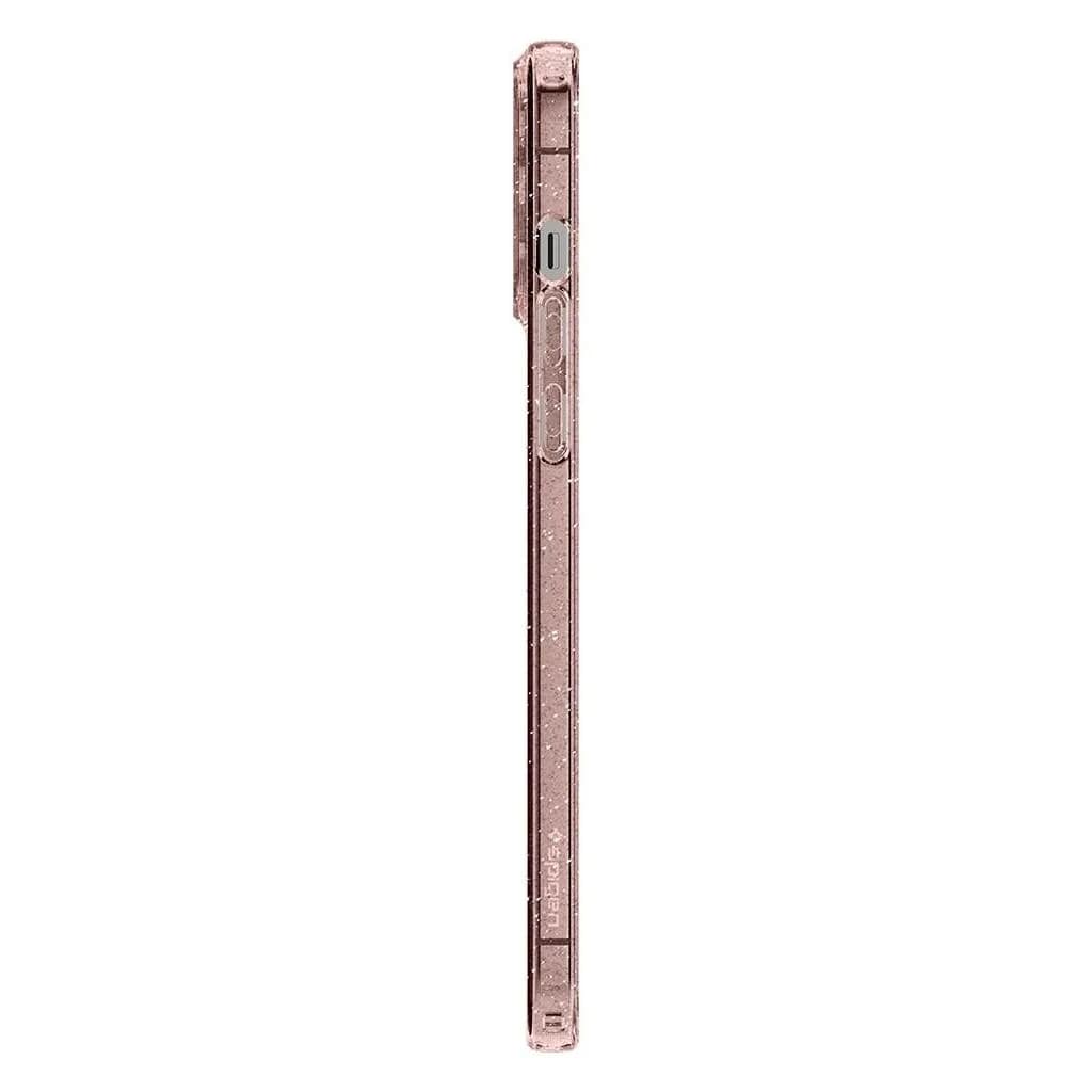 Чехол Spigen Liquid Crystal для iPhone 13 Pro Glitter Rose, Pink — фото 4