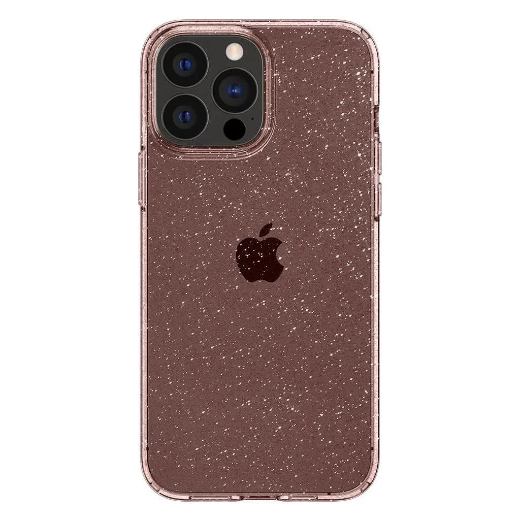 Чехол Spigen Liquid Crystal для iPhone 13 Pro Glitter Rose, Pink — фото 6