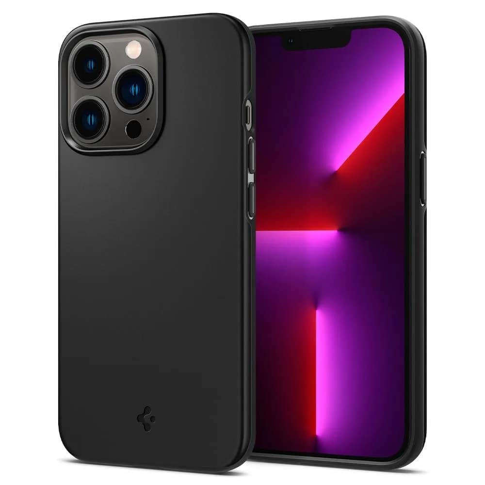 Чехол Spigen Thin Fit для iPhone 13 Pro, Black — фото 2