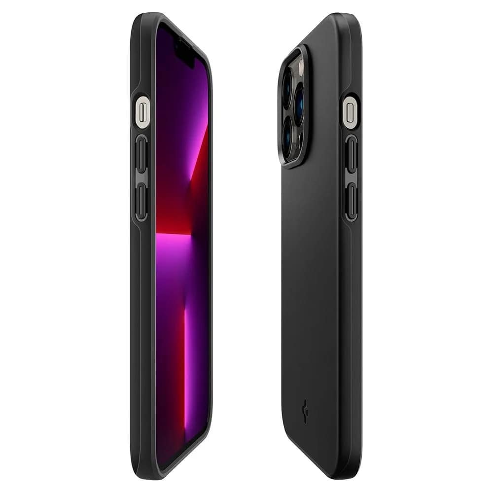 Чехол Spigen Thin Fit для iPhone 13 Pro, Black — фото 7