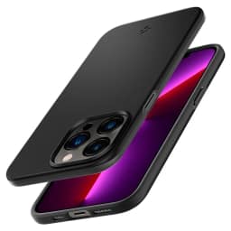Чехол Spigen Thin Fit для iPhone 13 Pro, Black — фото 8
