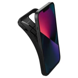 Чехол Spigen Rugged Armor для iPhone 13 Matte, Black — фото 7