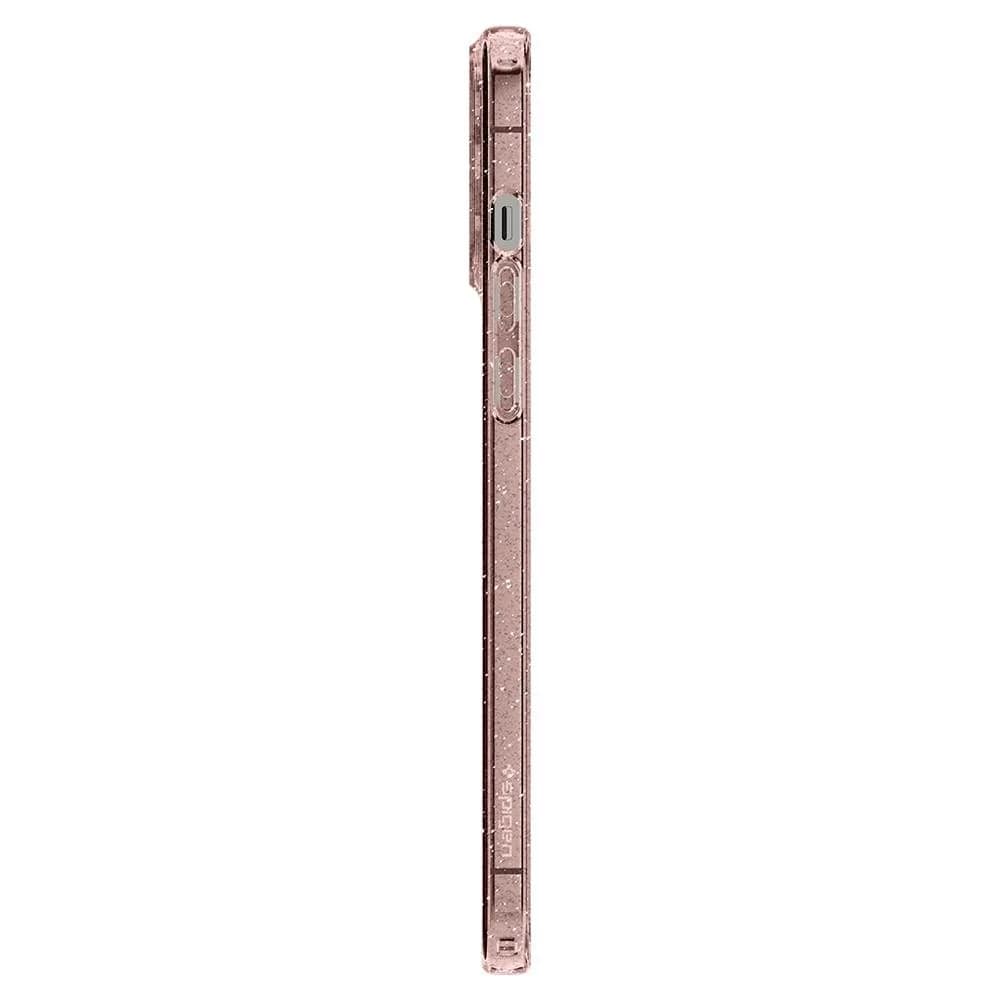 Чехол Spigen Liquid Crystal для iPhone 13 Pro Max Glitter Rose, Pink — фото 3