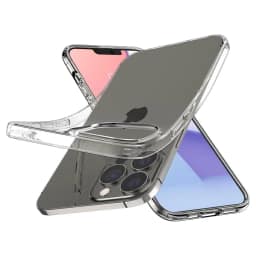 Чехол Spigen Liquid Crystal для iPhone 13 Pro Max Crystal Clear, Прозрачный — фото 8