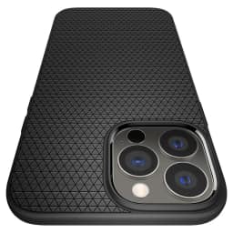 Чехол Spigen Liquid Air для iPhone 13 Pro Max Matte, Black — фото 1