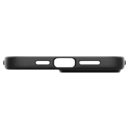 Чехол Spigen Liquid Air для iPhone 13 Pro Max Matte, Black — фото 6