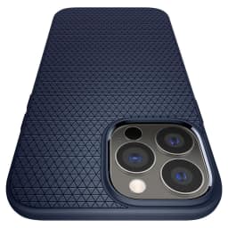 Чехол Spigen Liquid Air для iPhone 13 Pro Max Navy Blue, Midnight Blue — фото 1