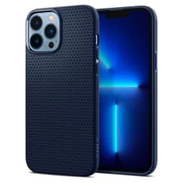 Чехол Spigen Liquid Air для iPhone 13 Pro Max Navy Blue, Midnight Blue — фото 2