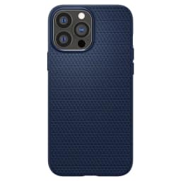 Чехол Spigen Liquid Air для iPhone 13 Pro Max Navy Blue, Midnight Blue — фото 3