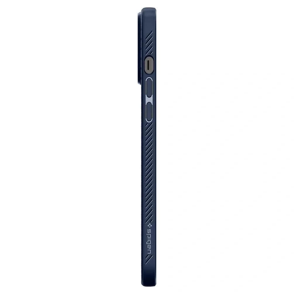 Чехол Spigen Liquid Air для iPhone 13 Pro Max Navy Blue, Midnight Blue — фото 6