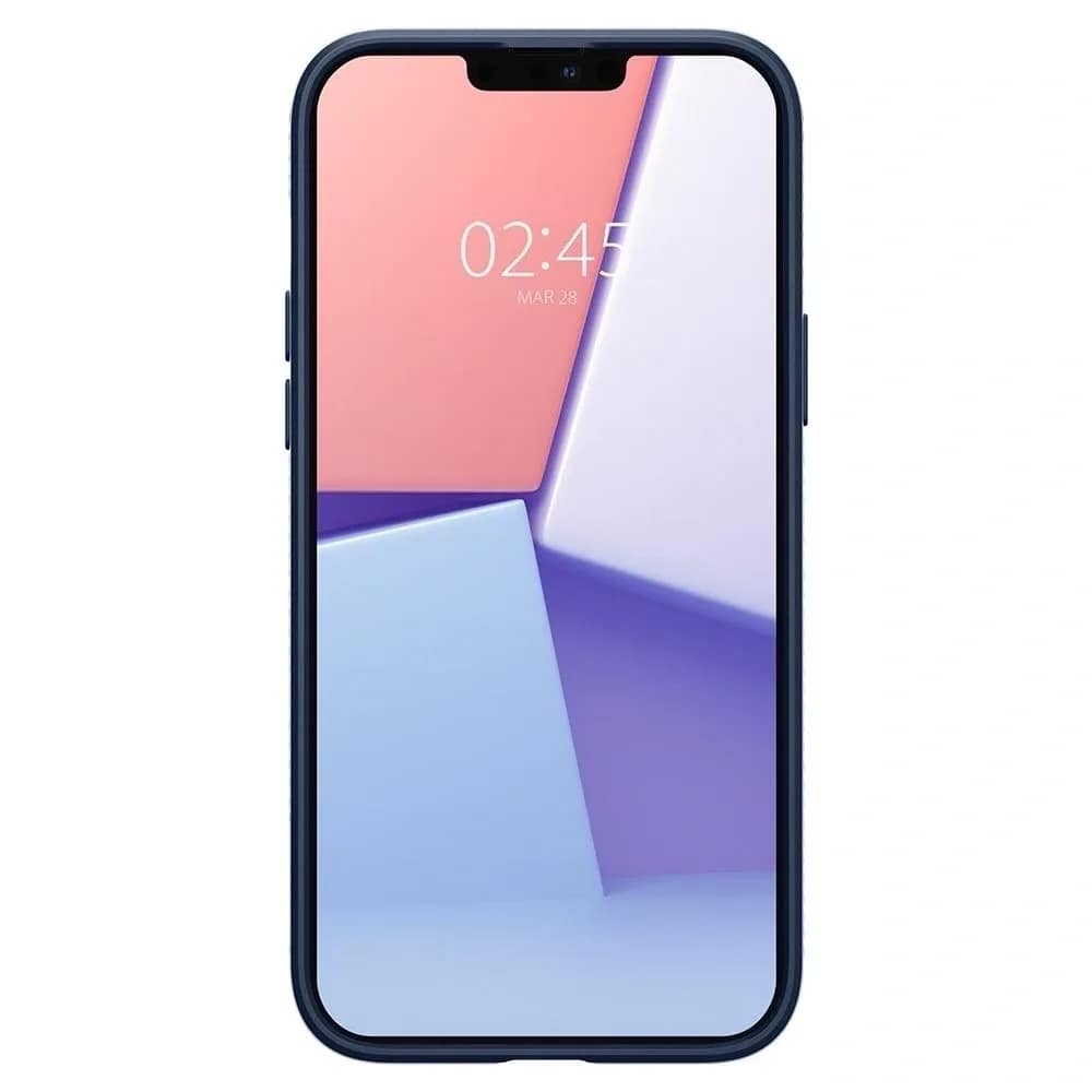 Чехол Spigen Liquid Air для iPhone 13 Pro Max Navy Blue, Midnight Blue — фото 8