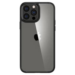 Чехол Spigen Ultra Hybrid для iPhone 13 Pro Max Matte Black, Прозрачный — фото 6