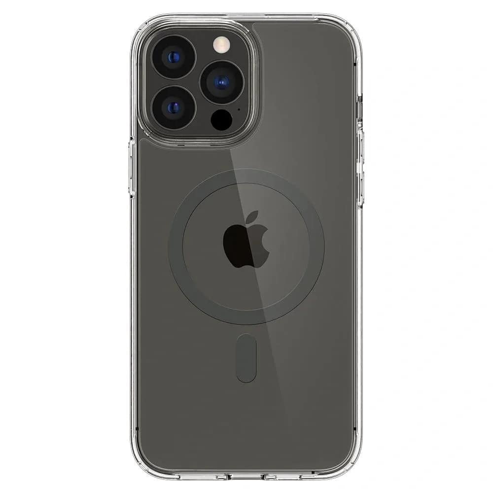 Чехол Spigen Ultra Hybrid Mag Magsafe для iPhone 13 Pro Max Graphite, Прозрачный — фото 7