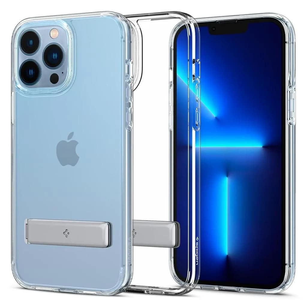 Чехол Spigen Ultra Hybrid S для iPhone 13 Pro Max Crystal Clear, Прозрачный — фото 2