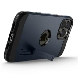 Чехол Spigen Tough Armor для iPhone 13 Pro Max Metal Slate, Midnight Blue — фото 1