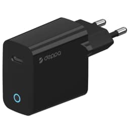 Сетевое зарядное устройство Deppa 25W USB-C 11427, Black — фото 1