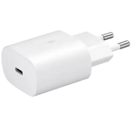 Сетевое зарядное устройство Samsung 25W USB-C EP-TA800, White