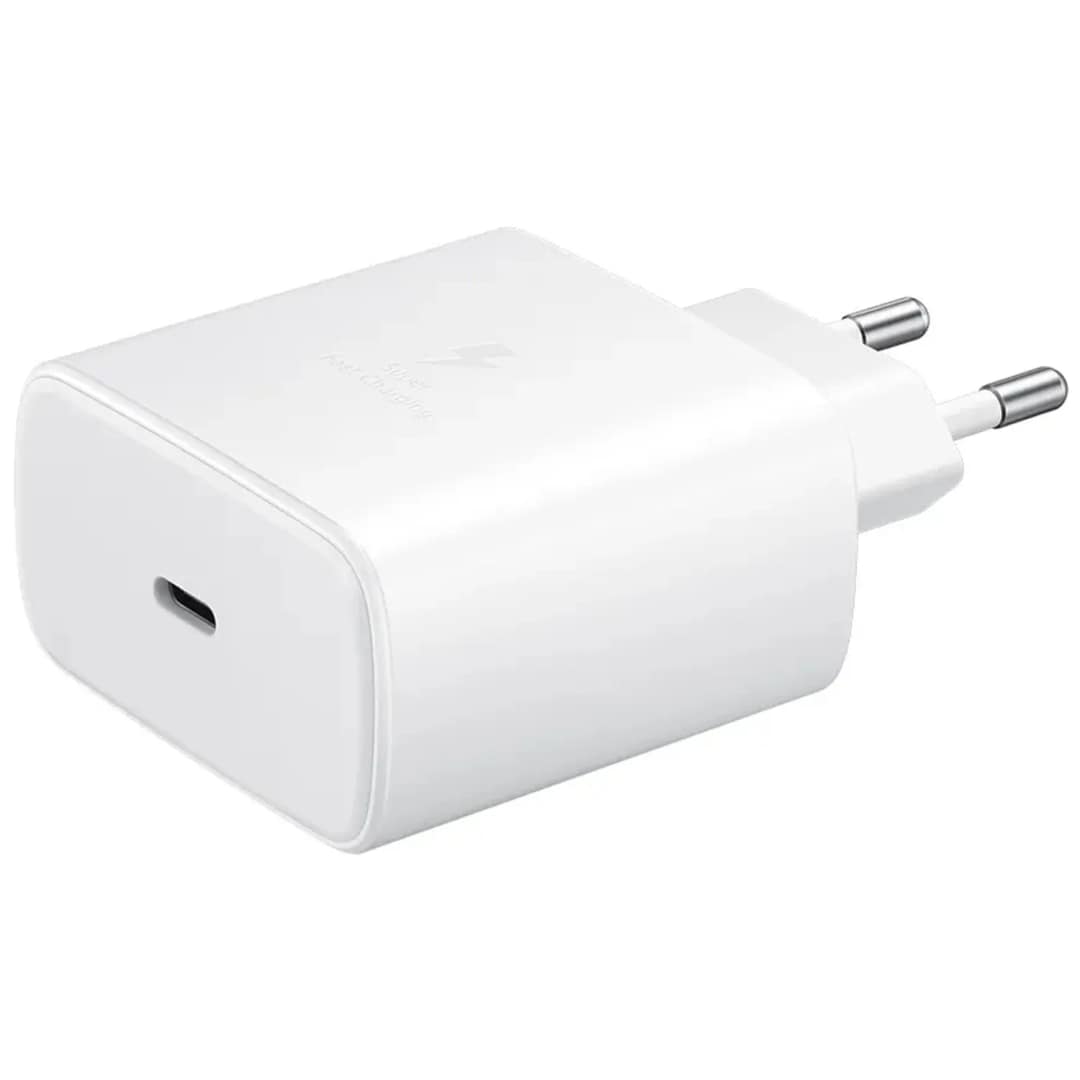 Сетевое зарядное устройство Samsung 45W USB-C EP-TA845 White, Белый — фото 2