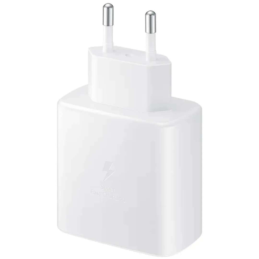 Сетевое зарядное устройство Samsung 45W USB-C EP-TA845 White, Белый — фото 3