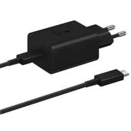 Сетевое зарядное устройство Samsung 45W PD USB-C EP-T4510 Cable, Black — фото 1