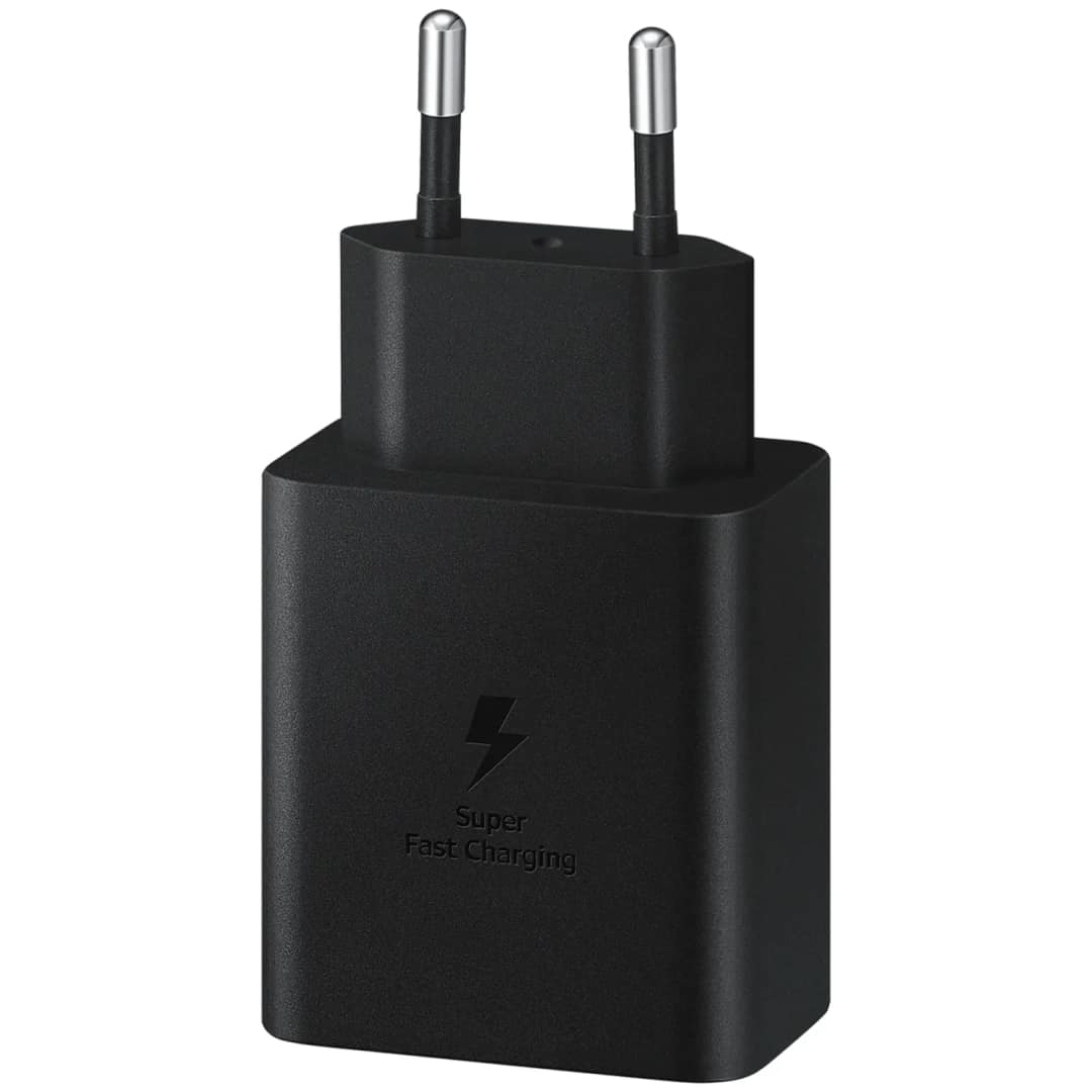 Сетевое зарядное устройство Samsung 45W PD USB-C EP-T4510 Cable, Black — фото 2