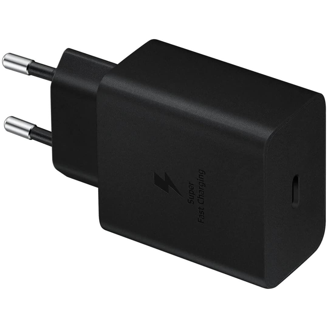 Сетевое зарядное устройство Samsung 45W PD USB-C EP-T4510 Cable, Black — фото 3