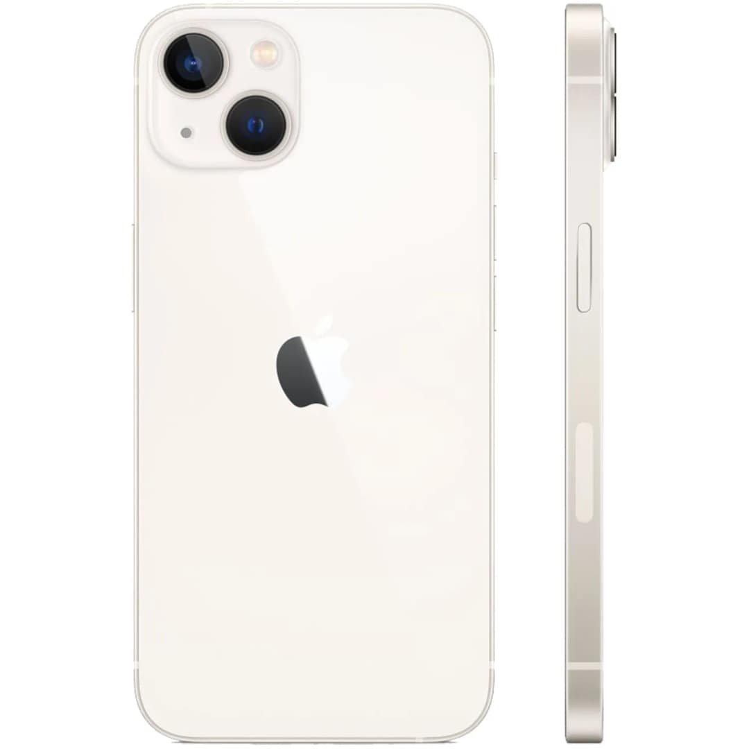 Смартфон Apple iPhone 13 Starlight, Белый — фото 2