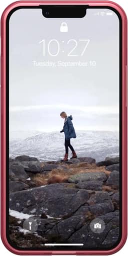 Чехол UAG Lucent для iPhone 13 Mini Clay, Pink — фото 6