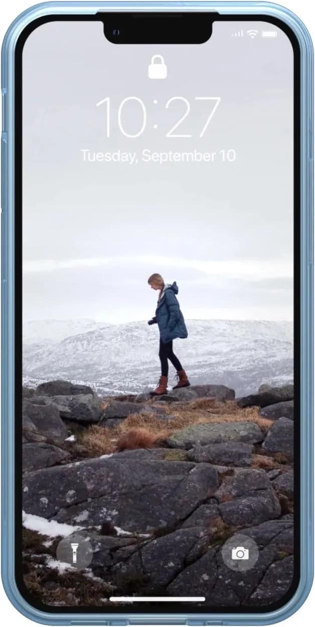 Чехол UAG Lucent для iPhone 13 Mini Cerulean, Blue — фото 6