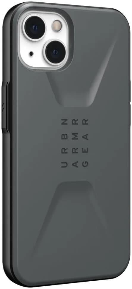 Чехол UAG Civilian для iPhone 13, Silver — фото 4
