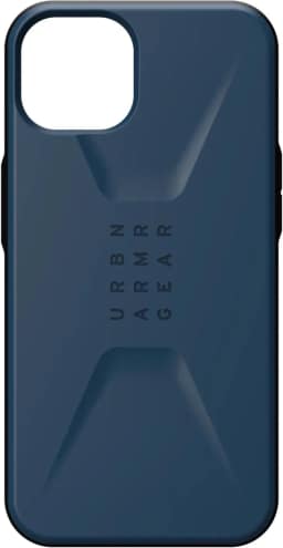 Чехол UAG Civilian для iPhone 13 Mallard, Midnight Blue