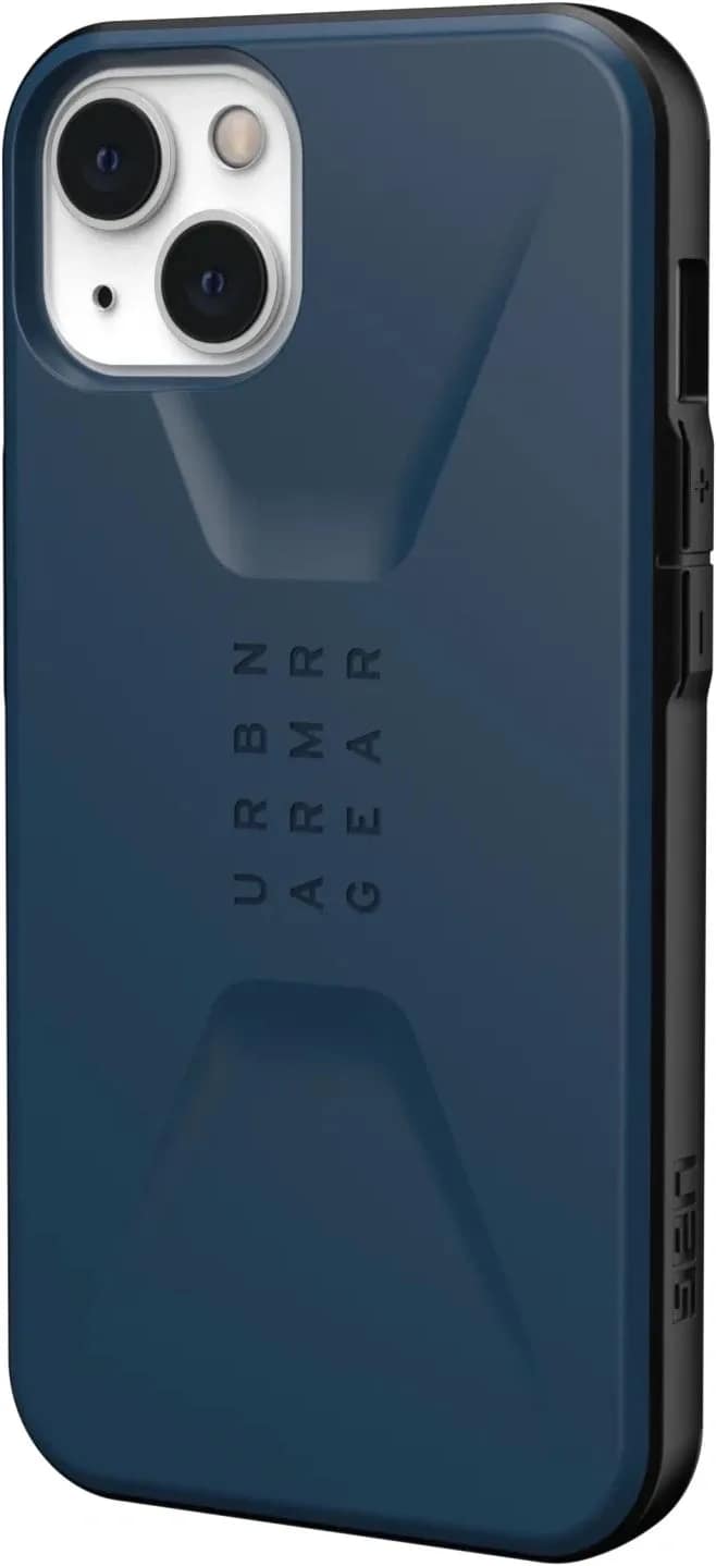 Чехол UAG Civilian для iPhone 13 Mallard, Midnight Blue — фото 4