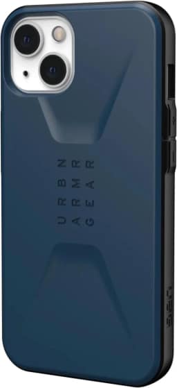 Чехол UAG Civilian для iPhone 13 Mallard, Midnight Blue — фото 4