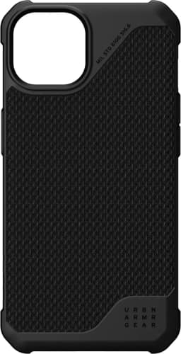Чехол UAG Metropolis LT для iPhone 13 Kevlar, Black — фото 1