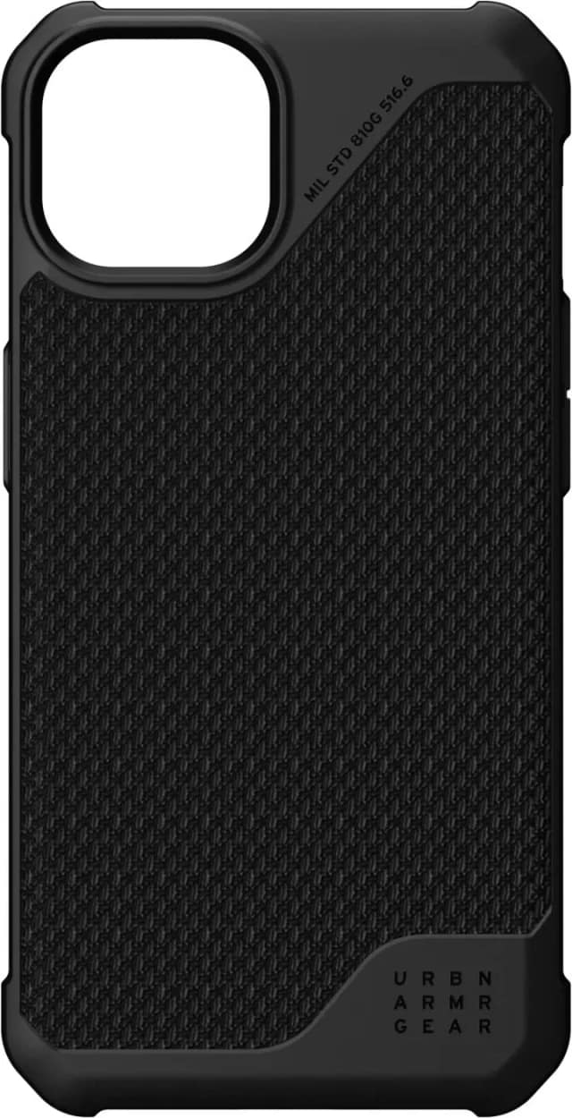 Чехол UAG Metropolis LT для iPhone 13 Kevlar, Black