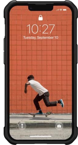 Чехол UAG Metropolis LT для iPhone 13 Kevlar, Black — фото 3