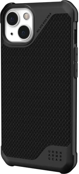 Чехол UAG Metropolis LT для iPhone 13 Kevlar, Black — фото 5
