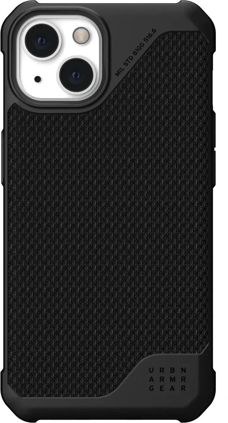Чехол UAG Metropolis LT для iPhone 13 Kevlar, Black — фото 6