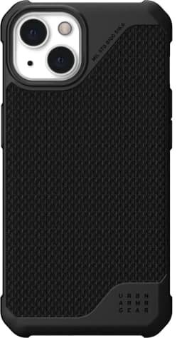 Чехол UAG Metropolis LT для iPhone 13 Kevlar, Black — фото 6
