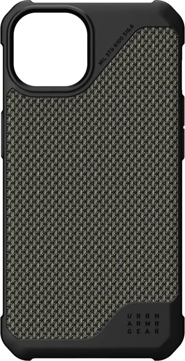 Чехол UAG Metropolis LT для iPhone 13 Kevlar, Olive