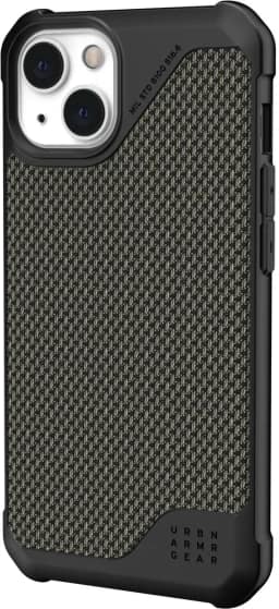 Чехол UAG Metropolis LT для iPhone 13 Kevlar, Olive — фото 4